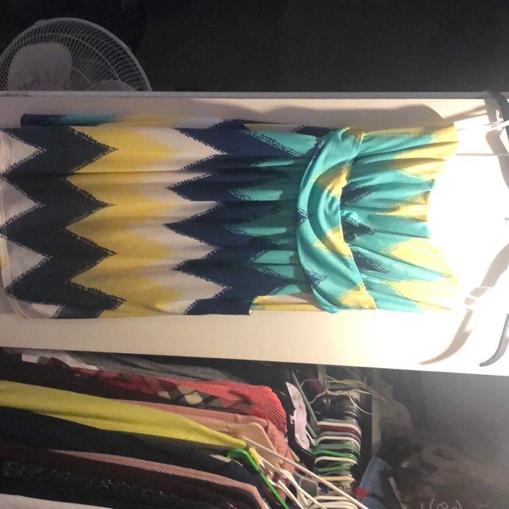 Summer tube top dress